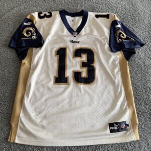Vintage Authentic 2000 Puma NFL St Louis Rams Kurt Warner Jersey Sz 54 XXL Rare